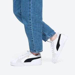 (WMNS) PUMA Cali Star 'White Black' 380220-04 size 8.5